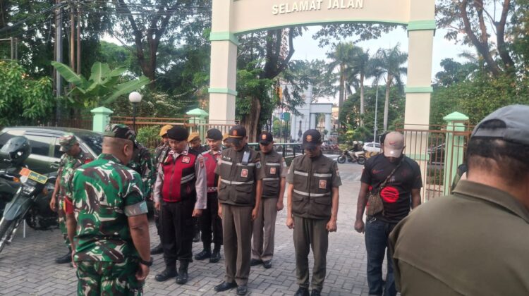 Apel Dan Patroli Kom-duk Tiga Pilar Di Koramil 02/Sawah Besar” Perkuat Keamanan Wilayah