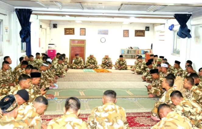 
					Sambut 1 Muharram 1448 H, Satgas Yonmek TNI Konga XXIII-T/UNIFIL Gelar Doa Bersama