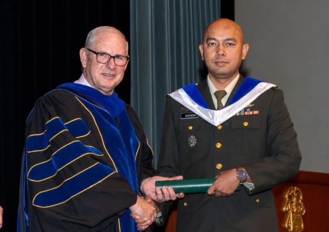 
					Perwira Kostrad Lulus dari U.S. Army Command and General Staff College Amerika Serikat