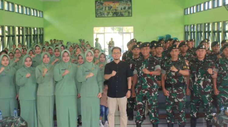 Yonif 321 Galuh Taruna Gelar Penyuluhan Kesehatan Jantung Bersama RSUD Majalengka