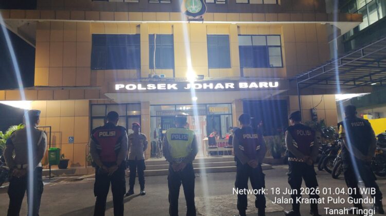 Tengah Malam hingga Dini Hari, Polsek Johar Baru Gelar Operasi Cipta Kondisi Berantas Begal dan Kejahatan Jalanan