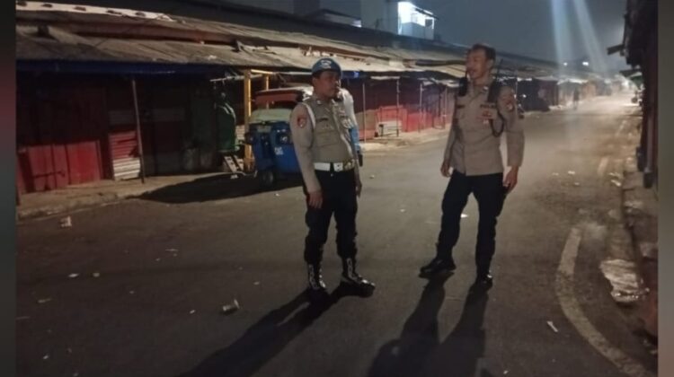 Patroli Subuh Polsek Senen Sasar Titik Rawan Tawuran dan Kriminalitas, Situasi Kondusif