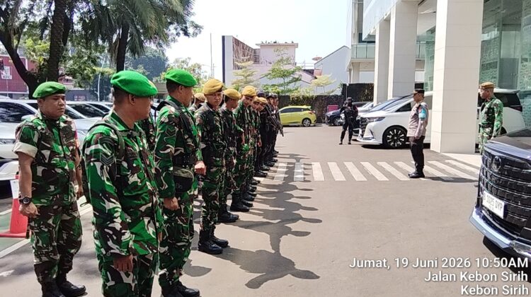 Polsek Metro Menteng Kerahkan 51 Personel, Pengamanan Aksi Mahasiswa di Kantor BGN Kebon Sirih Diperketat