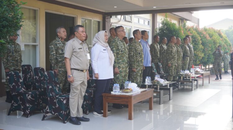 Kasdim 0510/Trs Hadiri Pembukaan persami Korps Kadet Gelombang V Tahun 2026