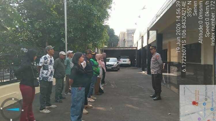 Polsek Senen Perkuat Sinergi Keamanan Lewat Pembinaan Sabuk Kamtibmas dan Program Jumat Berkah