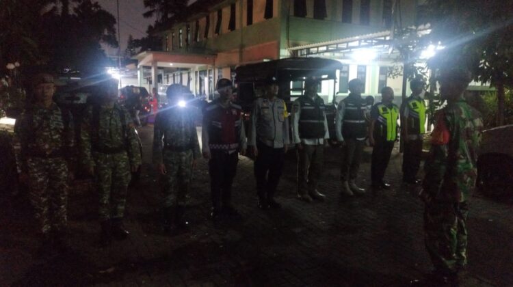 Tiga Pilar Senen Gelar Patroli Gabungan, Fokus Cegah Gangguan Kamtibmas di Titik Keramaian