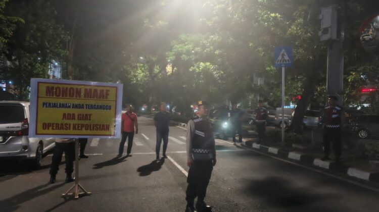 Polsek Senen Gelar Operasi Cipta Kondisi, Satu Motor Tanpa Surat Diamankan