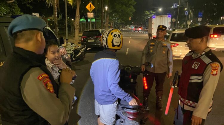 Melalui Razia Stasioner, Polsek Kemayoran Persempit Ruang Gerak Pelaku Kejahatan