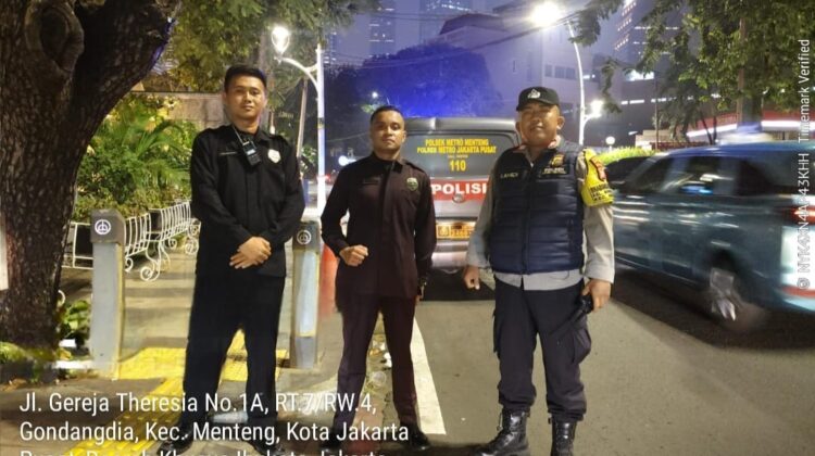 Sambang Restoran Plataran Menteng, Bhabinkamtibmas Perkuat Pengawasan Keamanan