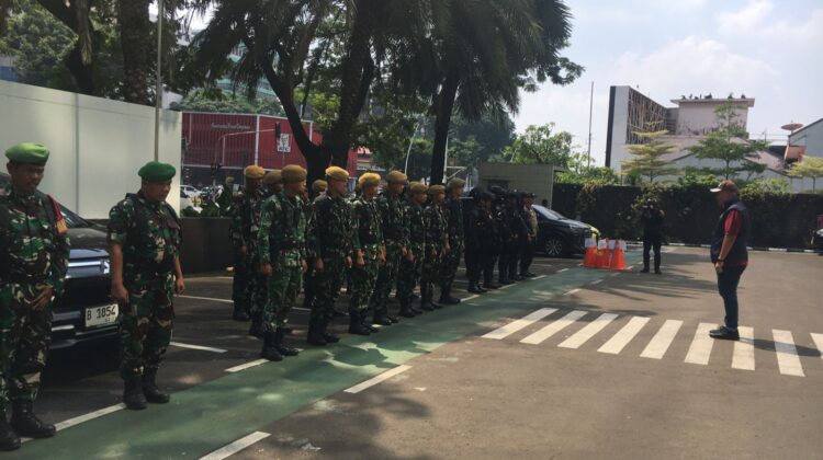 Apel Siaga Pengamanan Kantor BGN, TNI-Polri Kerahkan 43 Personel Gabungan