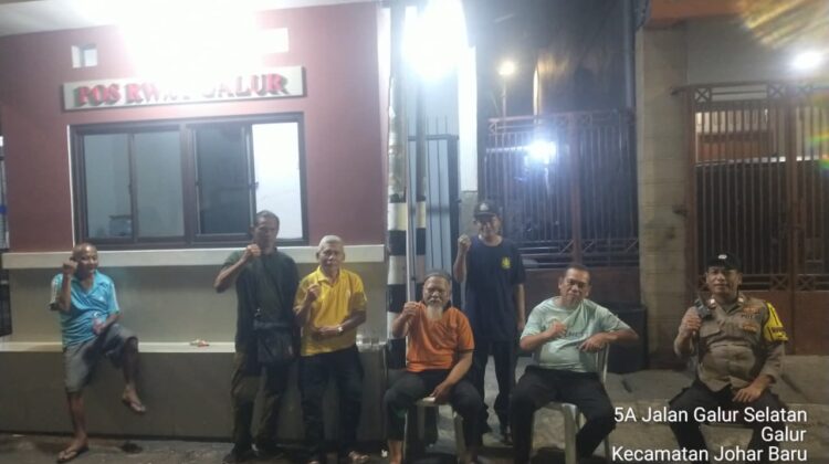 Sambang Pos Kamling RW 01 Galur, Bhabinkamtibmas Perkuat Kesiapan Warga dan Antisipasi Gangguan Kamtibmas