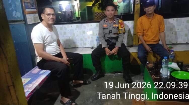 Jaga Tanah Tinggi Tetap Kondusif, Polisi Ajak Warga Patroli Lingkungan Malam Hari