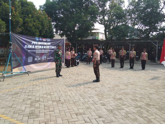 
					SWK Koramil 03/Legok Dilantik, Perkuat Generasi Muda Bela Negara