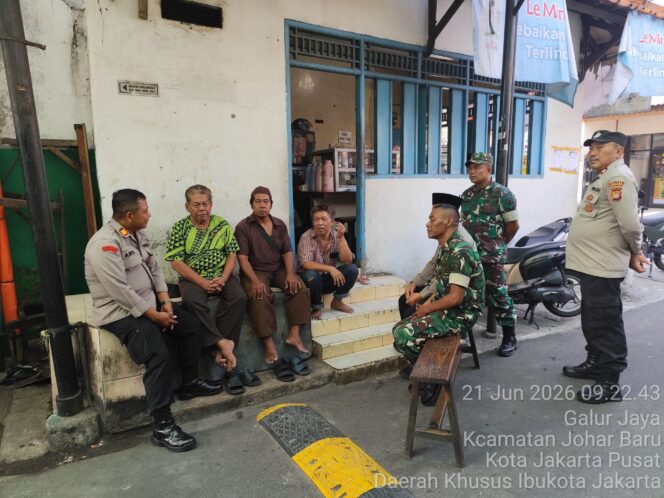 
					Jaga Jakarta On The Spot Untuk Indonesia, Polisi Serap Aspirasi Warga dan Perkuat Sinergi Kamtibmas di Johar Baru