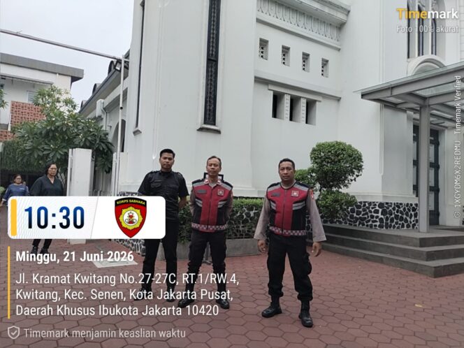 
					Polisi Patroli dan Sambang Objek Vital di Gereja GKI Kwitang, Pastikan Situasi Aman dan Kondusif