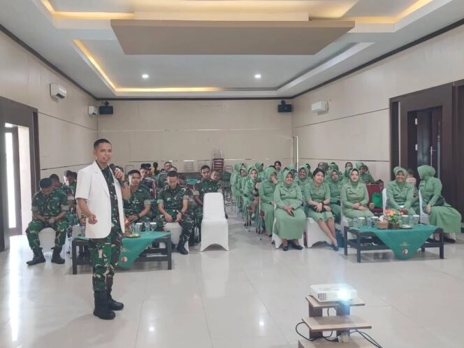 
					Brigif 20 Kostrad Gelar Ceramah Kesehatan Jantung, Prajurit dan Persit Antusias Ikuti Edukasi