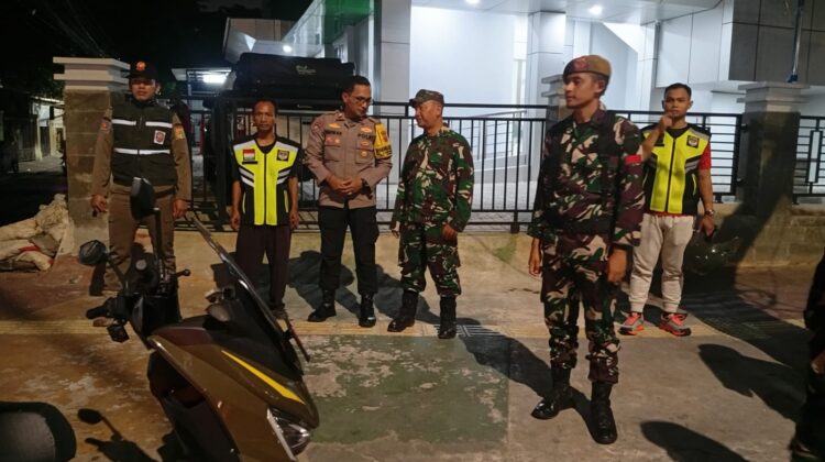 Ciptakan Rasa Aman, Tiga Pilar Intensifkan Patroli Di Sejumlah Titik Rawan Johar Baru