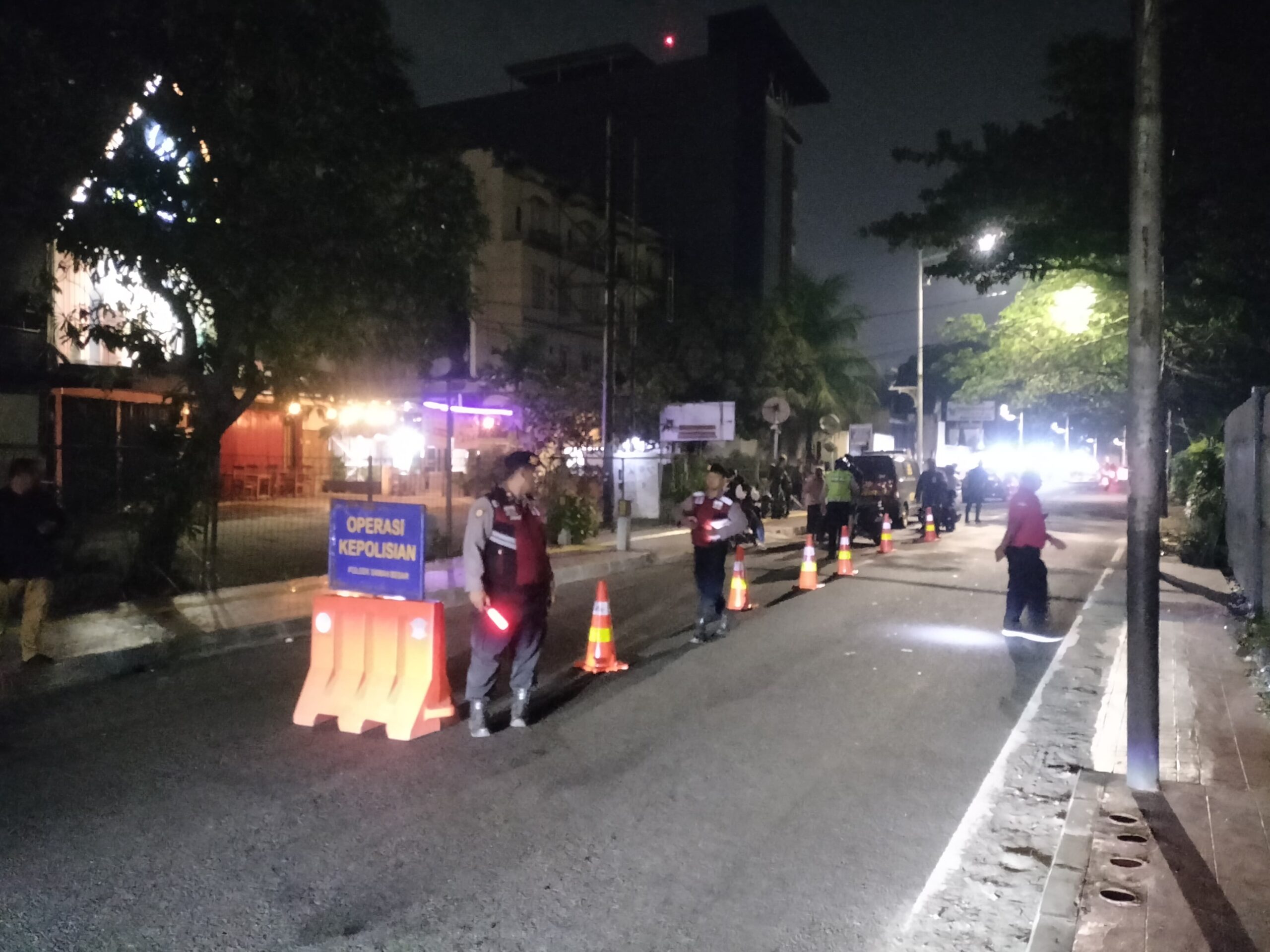 Perkuat Operasi Cipta Kondisi Statsioner Polsek Sawah Besar” Guna Pencegahan Kejahatan Malam Hari