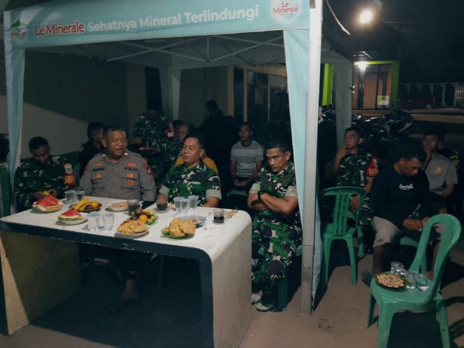 
					Koramil 03/Legok Gelar Nobar Gembira Piala Dunia Bersama Polsek dan Masyarakat