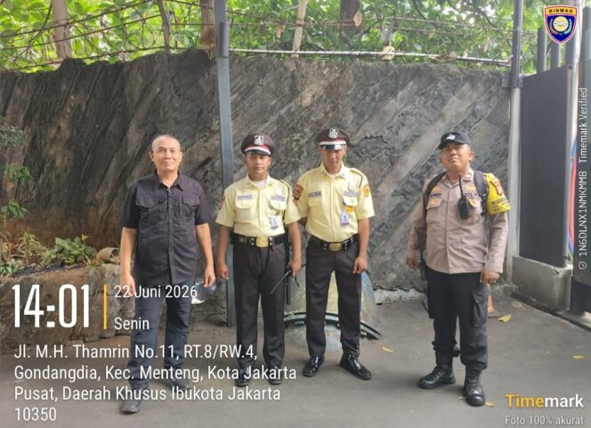 
					Sambang Bawaslu RI, Bhabinkamtibmas Gondangdia Ingatkan Optimalisasi Pengamanan