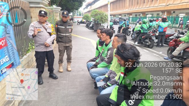 
					Jaga Jakarta On The Spot Bersama Komunitas Ojol, Perkuat Keamanan di Stasiun Cikini Menteng