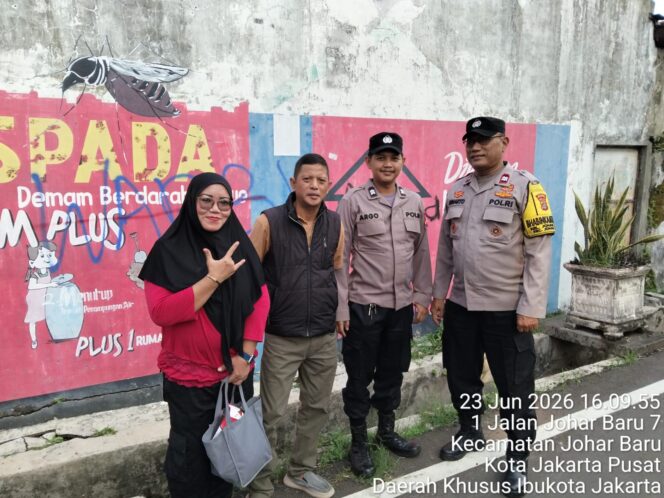 
					Polsek Johar Baru Monitoring Reses Anggota DPRD DKI Jakarta, Serap Aspirasi Warga RW 09