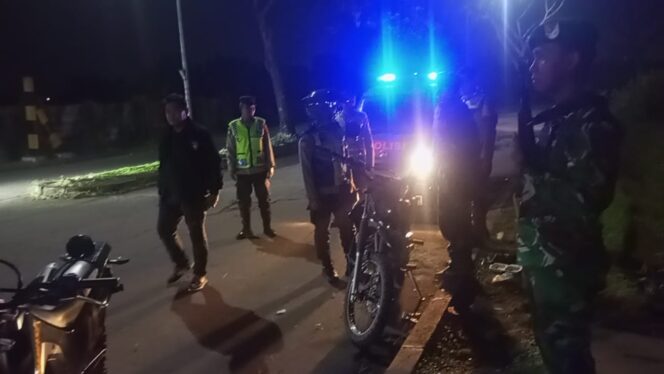 
					Patroli Bersama Koramil 14/Panongan dan Polsek Antisipasi Daerah Rawan Begal