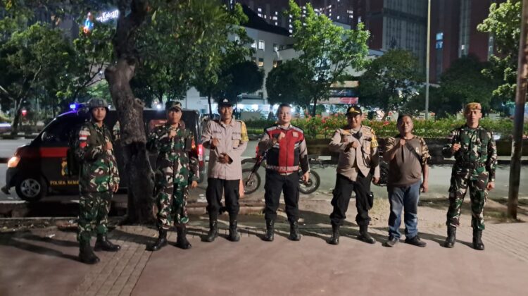 Langkah Tegas TNI-Polri, Patroli Gabungan Kemayoran Sisir Titik Rawan Cegah 3C dan Tawuran