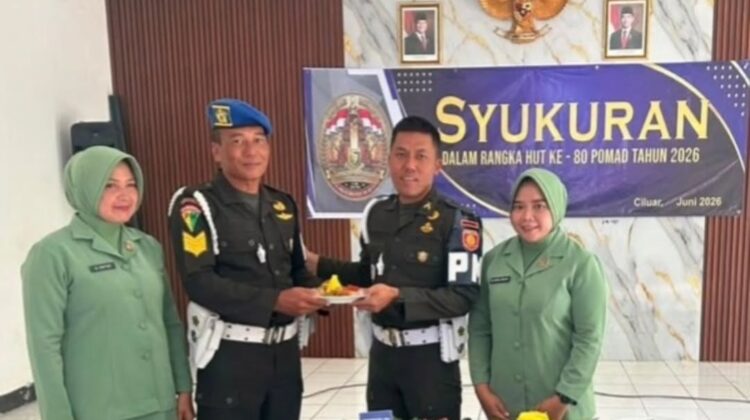 Syukuran HUT ke-80 Pomad, Denpom Divif 1 Kostrad Teguhkan Profesionalisme dan Pengabdian