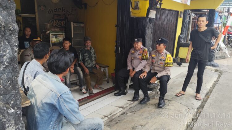 Jaga Jakarta On The Spot, Polsek Johar Baru Serap Aspirasi Warga dan Perkuat Sinergi Kamtibmas