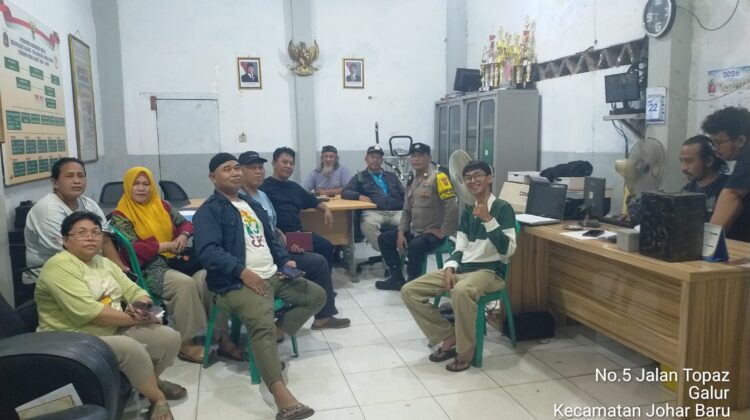 Sambang Pos Kamling RW 02, Bhabinkamtibmas Galur Perkuat Sinergi Warga Jaga Kamtibmas