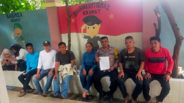 Bhabinkamtibmas Kramat Mediasi Konflik Warga, Sengketa Harta Pasca-Perceraian Berakhir Damai