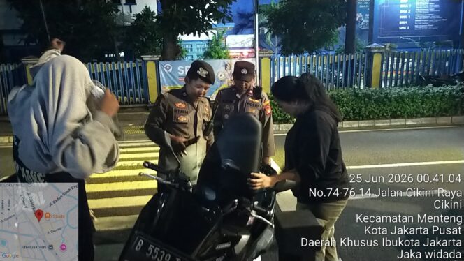 
					Razia Stasioner di Cikini, Polsek Metro Menteng Tingkatkan Pengawasan Malam Hari