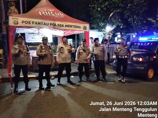 
					Patroli Cipkon di Perbatasan Menteng Tenggulun Diperketat, Polisi Antisipasi Gangguan Kamtibmas