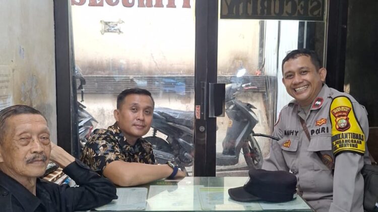 Bhabinkamtibmas Pegangsaan Sambangi Gedung Cikini Gold Center, Perkuat Sinergi Jaga Keamanan