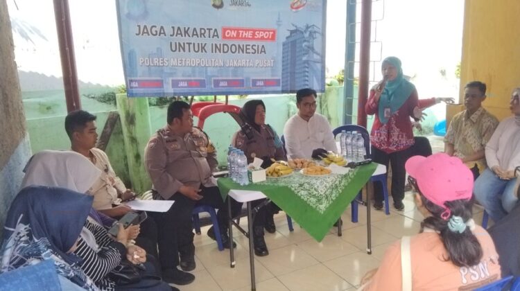 Polsek Metro Tanah Abang Gelar “Jaga Jakarta On The Spot”, Ajak Warga Cegah Tawuran, Judol, dan Pinjol