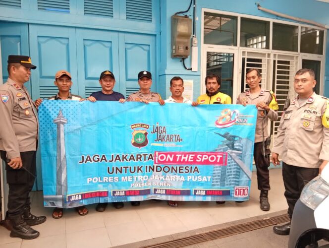 
					Polsek Senen Ajak Warga Jaga Kamtibmas Lewat Program ‘Jaga Jakarta On The Spot’