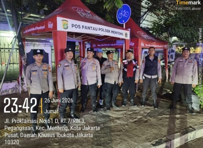 
					Patroli Jalan Proklamasi Ditingkatkan, Polsek Metro Menteng Antisipasi Gangguan Kamtibmas