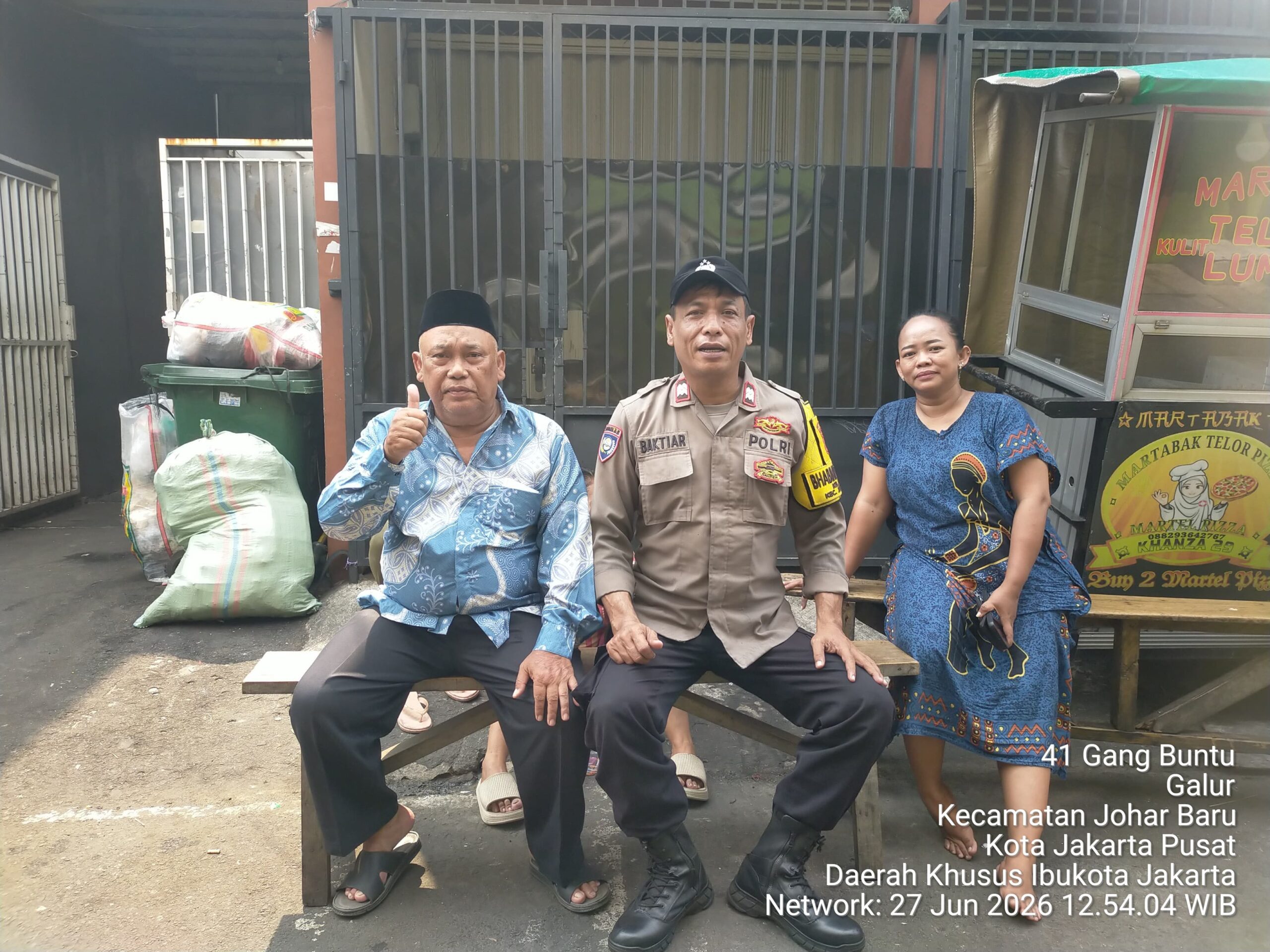 Sambang Warga RW 07 Galur, Bhabinkamtibmas Perkuat Sinergi Jaga Kamtibmas Kondusif