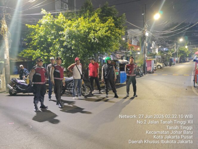 
					Wujudkan Malam Aman, Polsek Johar Baru Intensifkan Blue Light Patrol di Permukiman Warga