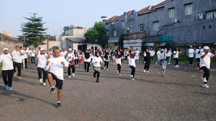 Senam Bersama IKBK Pererat Persaudaraan Warga Kailolo di Jabodetabek