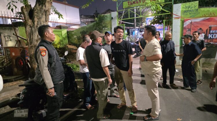 Respon Cepat Laporan Warga Melalui Call Center 110, Polsek Johar Baru Cek Lokasi Dugaan Tawuran