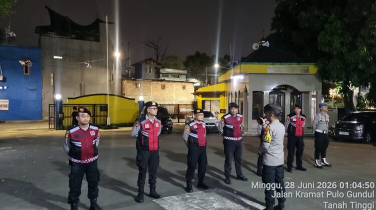 Apel Cipta Kondisi Dini Hari, Polsek Johar Baru Siaga Antisipasi Begal dan Tawuran