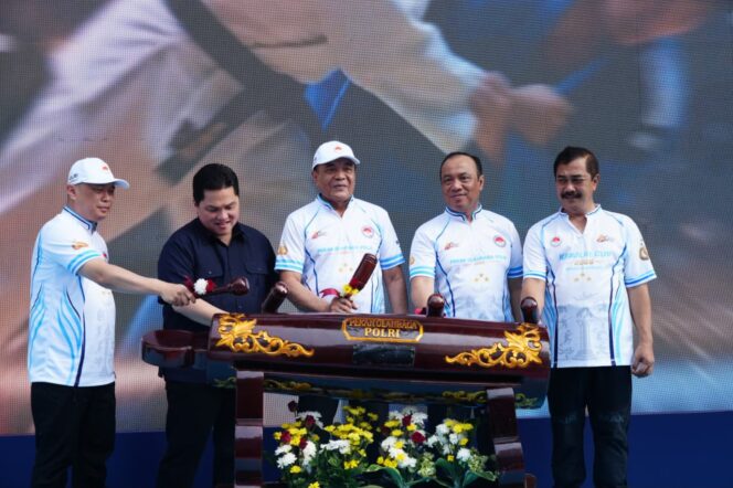 
					Menpora Erick Thohir Apresiasi Pekan Olahraga Polri 2026: Makin Banyak Event, Makin Baik untuk Bangsa