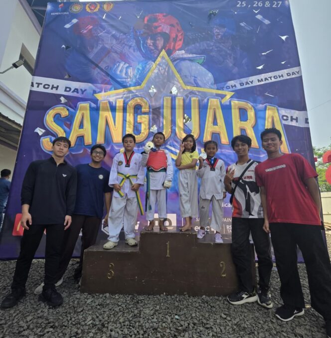 
					Tim Taekwondo Binaan Koramil 14/Panongan Borong 6 Medali di Kejuaraan PERANG BINTANG 2026, Siap Hadapi Kapolri Cup