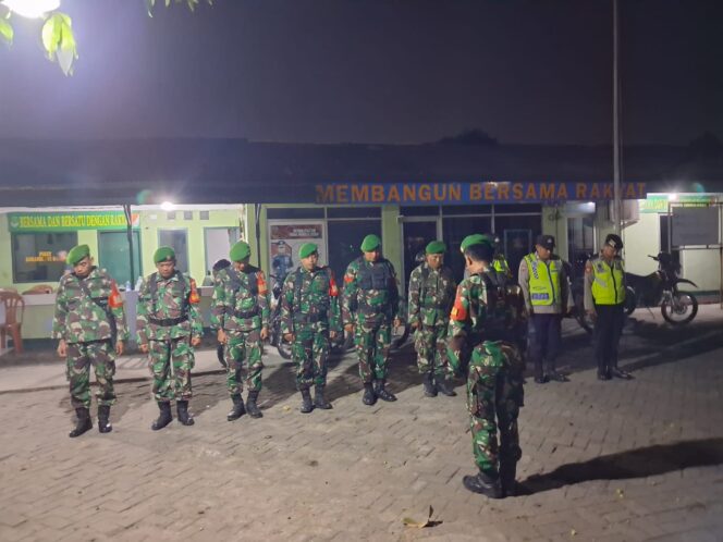 
					Sinergitas Koramil 12/Rajeg dan Polsek Rajeg Gelar Patroli di Daerah Rawan Kejahatan