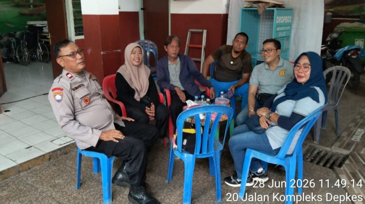 Patroli dan Sambang Wilayah, Bhabinkamtibmas Johar Baru Perkuat Sinergi Cegah Gangguan Kamtibmas