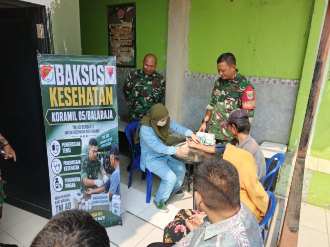 
					Koramil 05/Balaraja Perkuat Kemanunggalan TNI Lewat Baksos Kesehatan “Jaga Jakarta On The Spot”