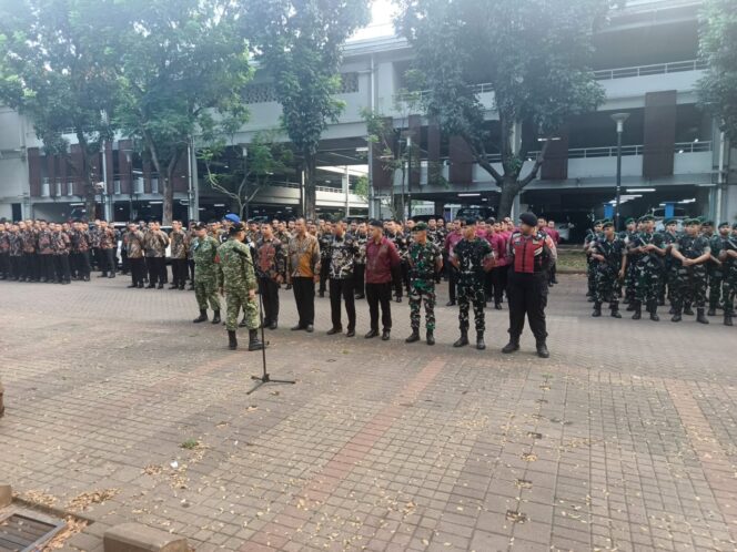 
					Ratusan Personel Gabungan Siap Amankan Kehadiran Presiden RI pada Puncak Sarasehan Kebangsaan di JICC