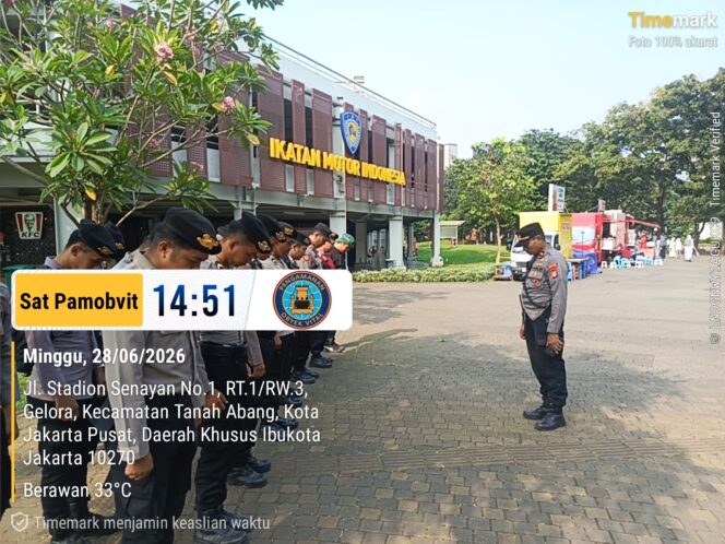 
					Polri Gelar Apel Pengamanan Launching XPENG V1sion Night 2026 di Istora GBK